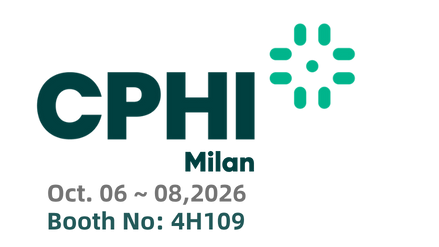 CPHI Milan,Italy Booth No. 4H109